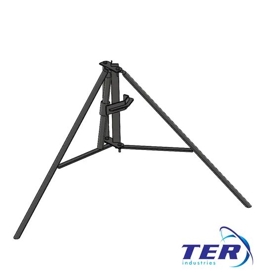Foldable Galvanized Tripod (D57/D76) 