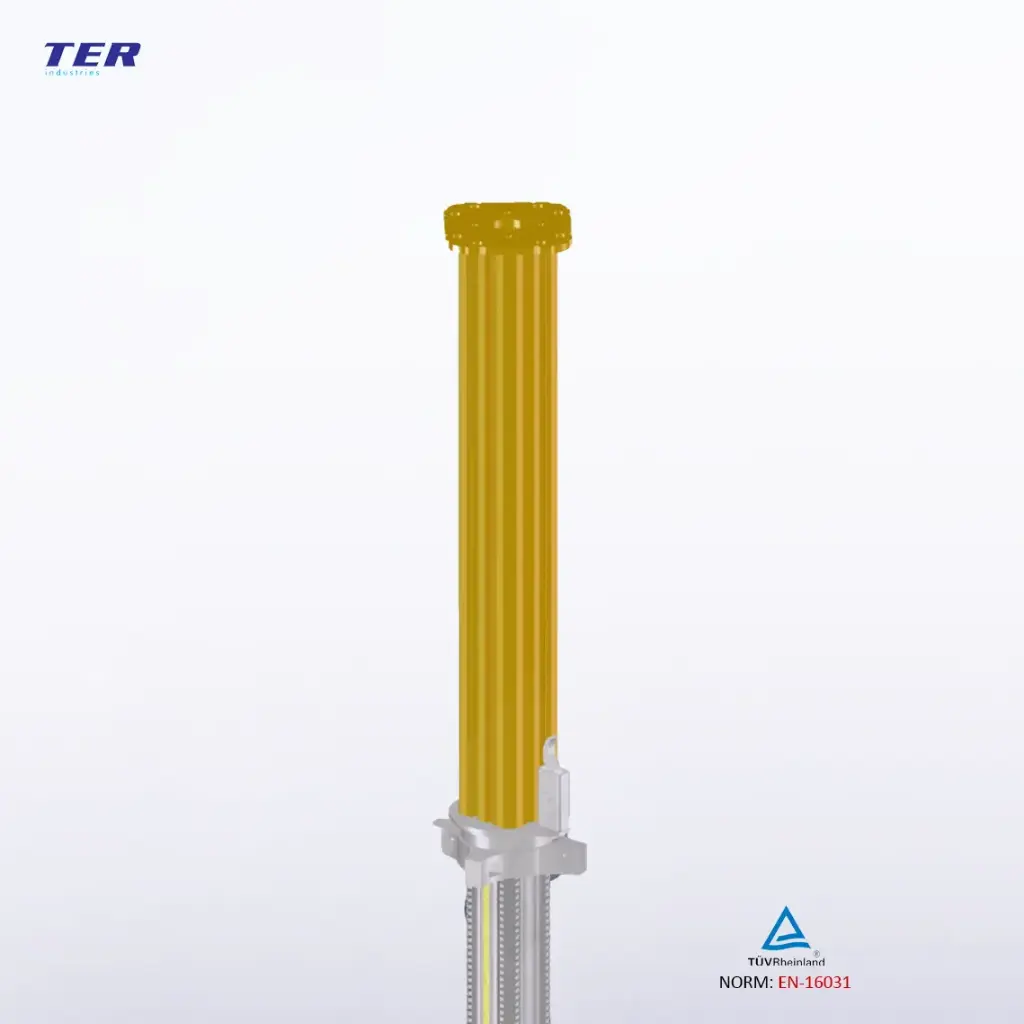 X Alu Props 4.3m - 6.25m Outer 100