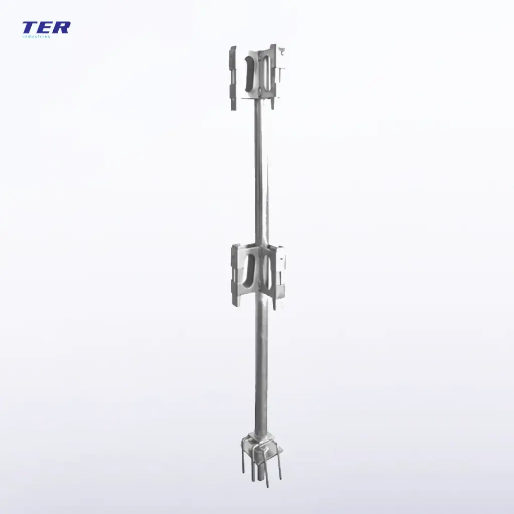 Corner Safety post with locking system Φ 25mm
