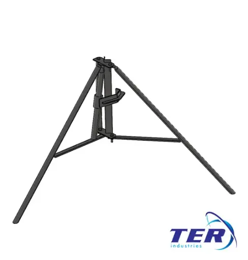 [TER_TREPIED01] Foldable Galvanized Tripod (D57/D76) 