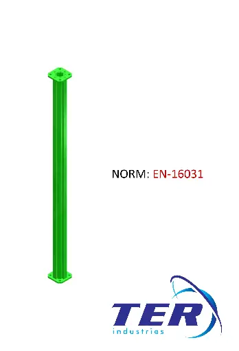 [TER_ALPR1500] Small Alu Props Extension 1.5m