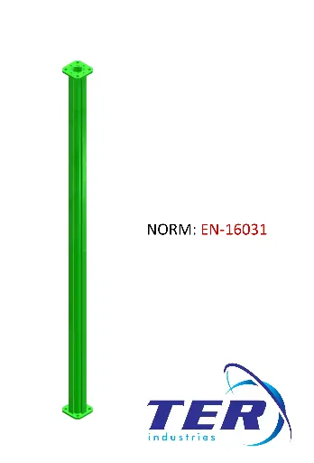 [TER_ALPR2000] Small Alu Props Extension 2.0m