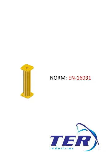 [TER_ALXR500] X Alu Props Extension 0.5m