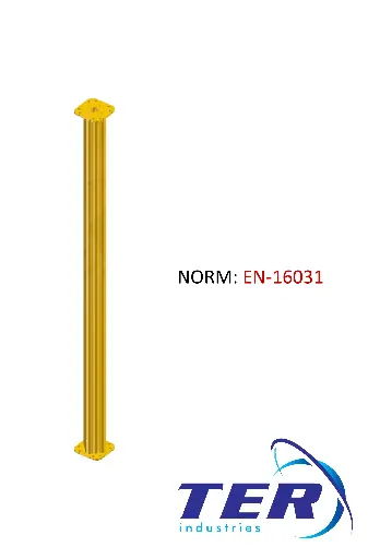 [TER_ALXR2000] X Alu Props Extension 2.0m