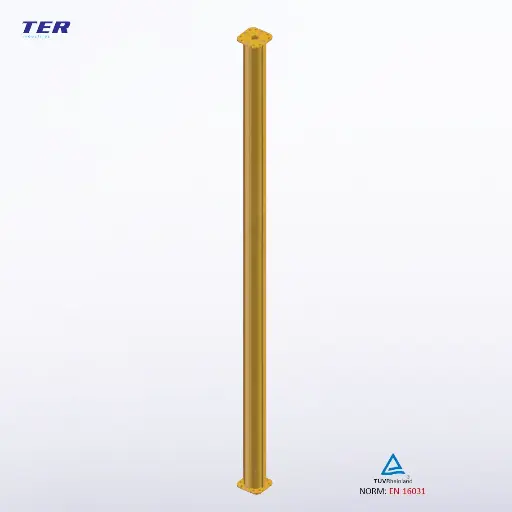 [TER_ALXR3000] X Alu Props Extension 3.0m 